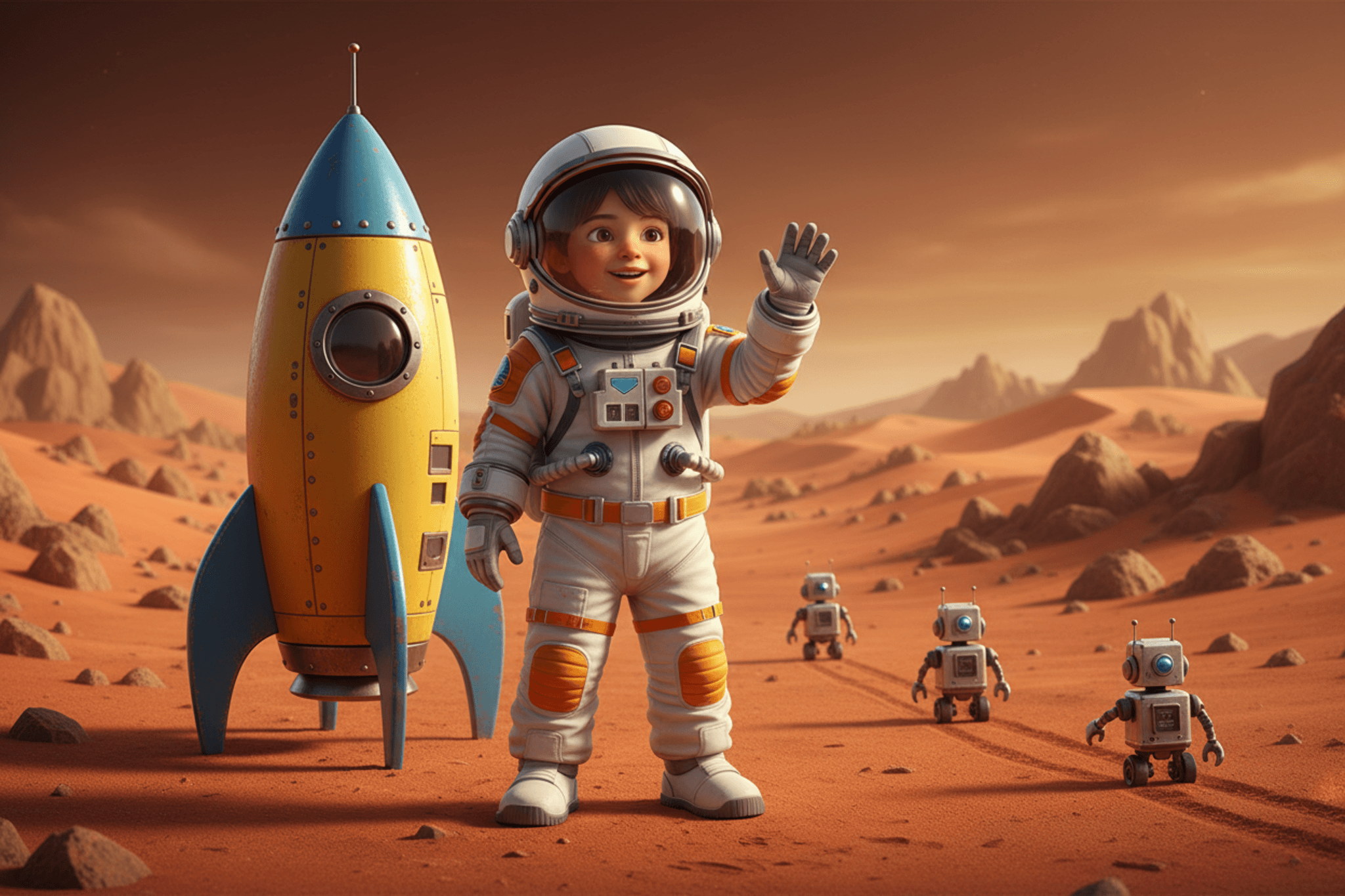 AI generated storybook character