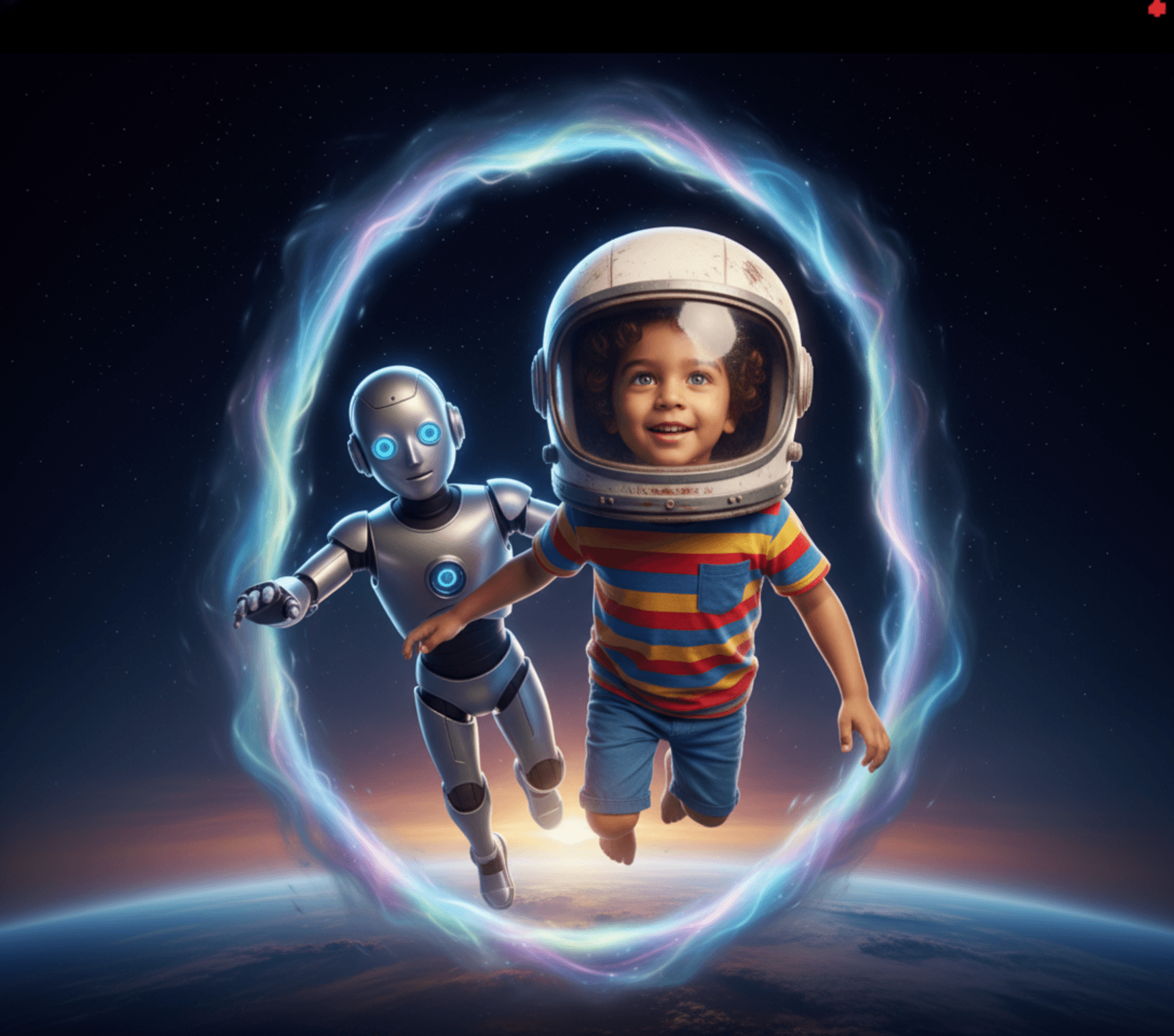 AI generated storybook character